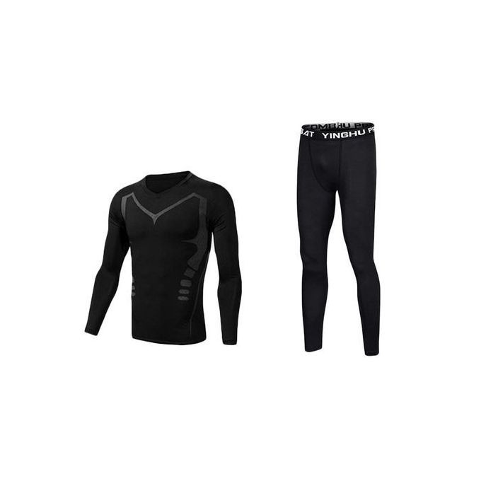 Tenu à manches longues & Collant pantalon, Survêtement de sport pour hommes