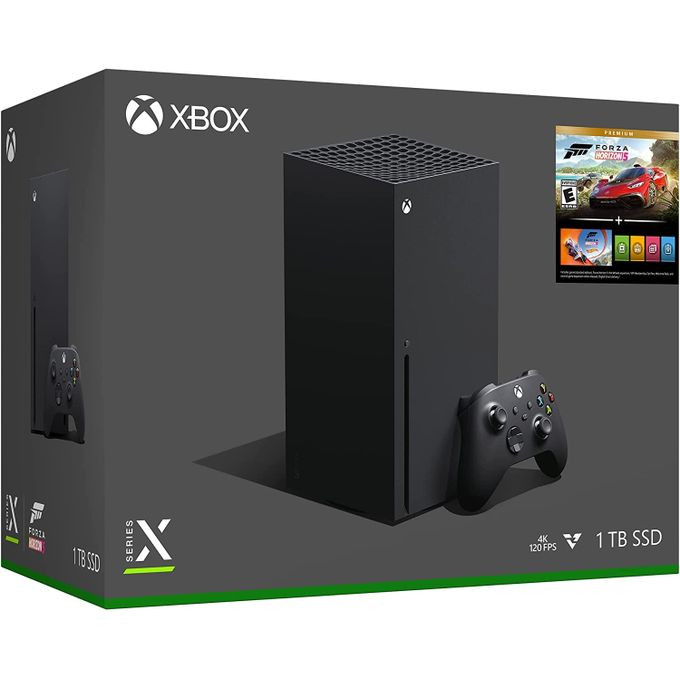 PARTAGEZ CE PRODUIT   XBOX Console Xbox Series X + Forza Horizon 5 Premium Edition