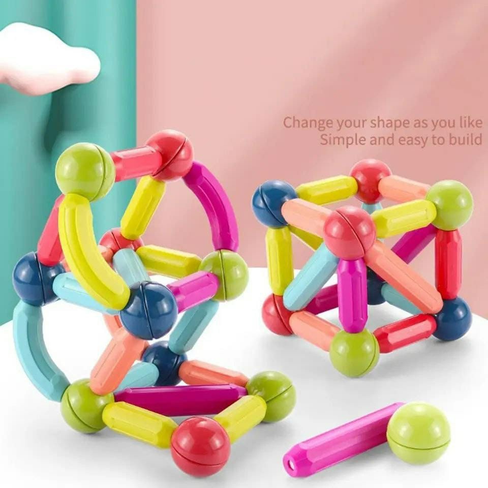 MAGNETIC STICKS - JEU DE CONSTRUCTION MAGNÉTIQUE 25 PIECES
