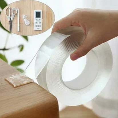Nano Magic Ruban Adhésif Autocollant Double Face Transparent très efficace