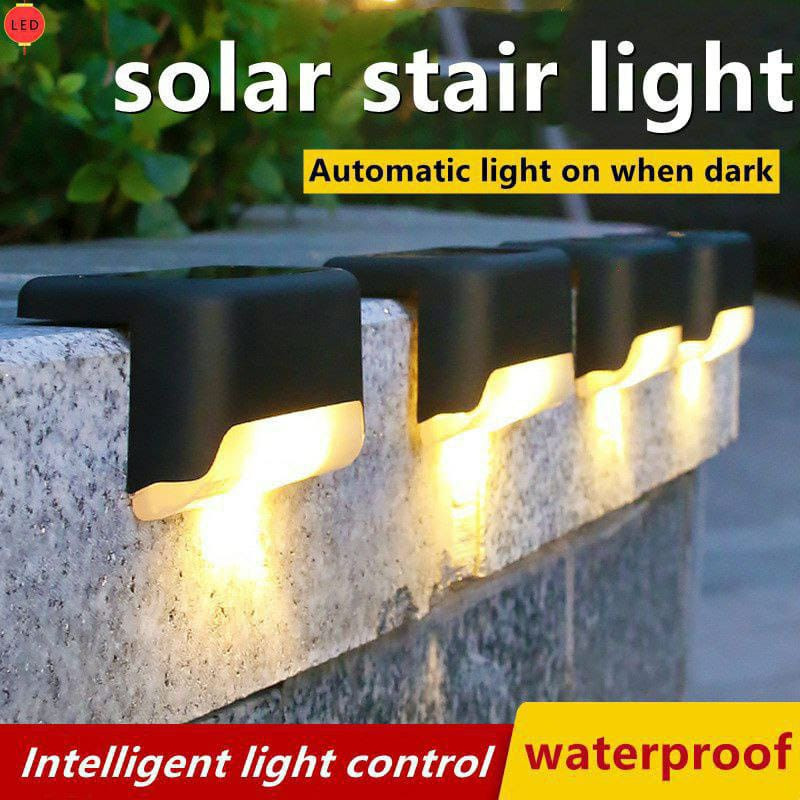 Led Projecteur Pack 4 MINI Led & Plaque Energie Solaire Rechargeable ORIGNAL