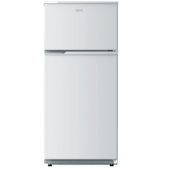Siera Réfrigérateur avec congélateur en haut 190 Litres -Dp 27 Blanc