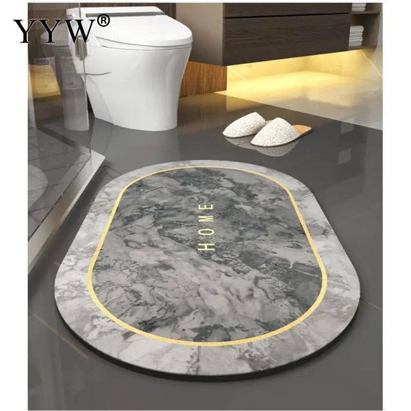 Tapis de salle de bain antidérapant lavable