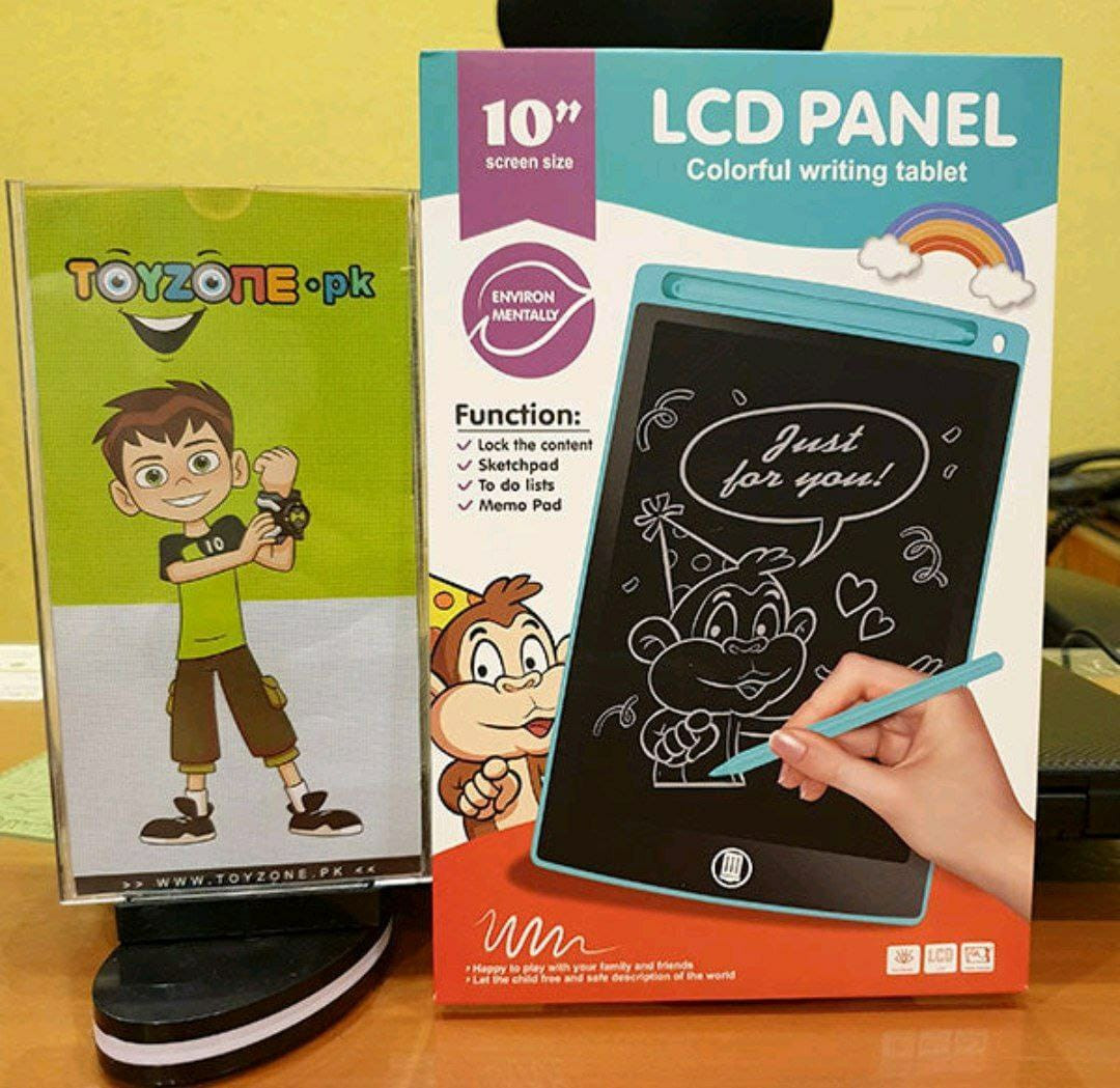 Tablette LCD pour dessin Digital, tableau d'écriture électronique pour enfants "10"