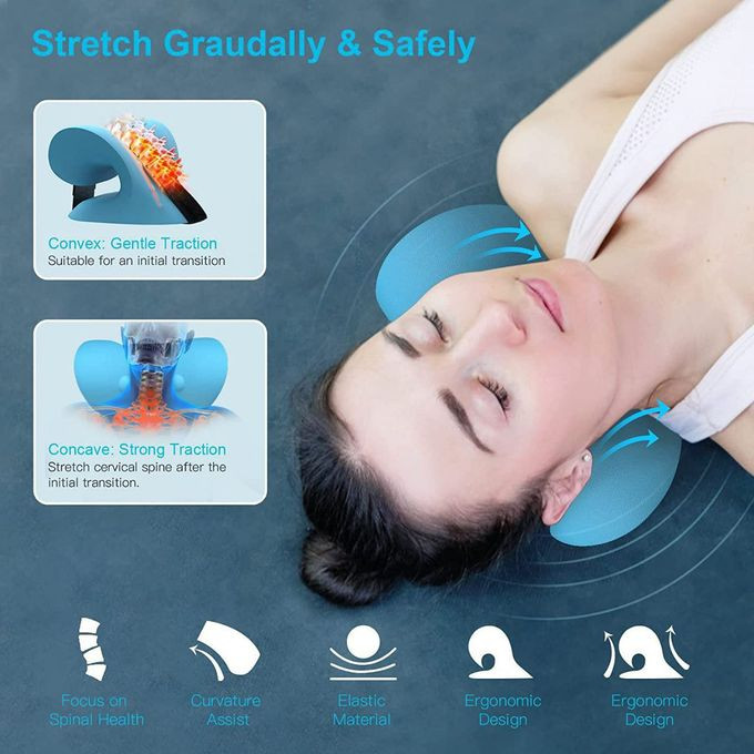 Oreiller de Massage du cou; Neck Massage Pillow portable; Neck and Shoulder Relaxer bonne qualité.