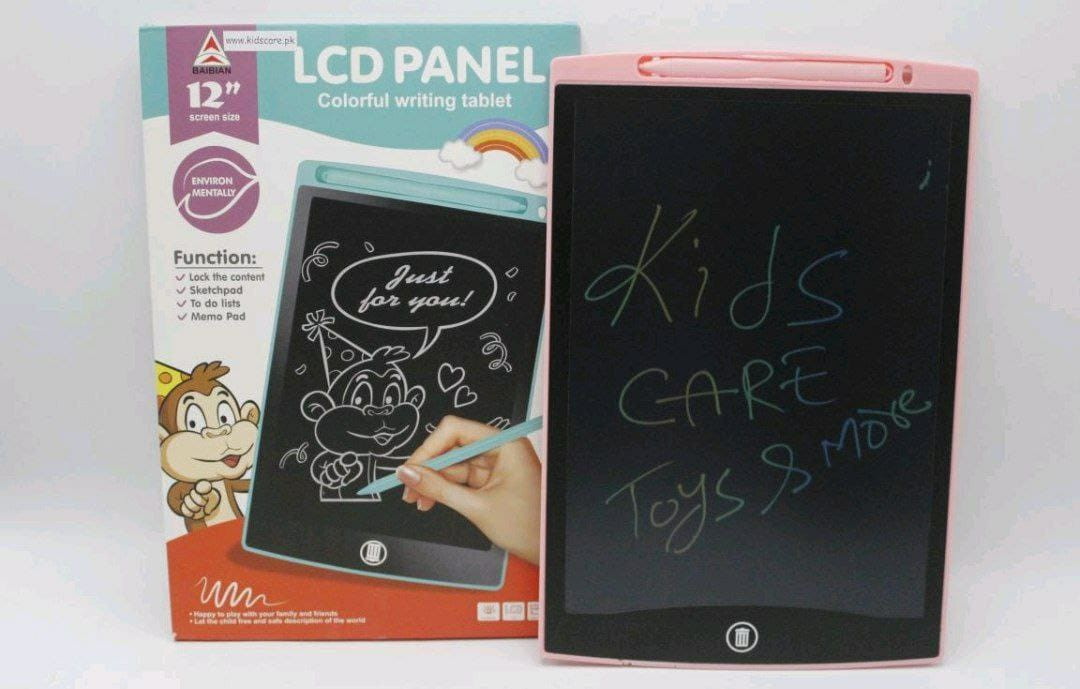 Tablette LCD pour dessin Digital, tableau d'écriture électronique pour enfants "12"