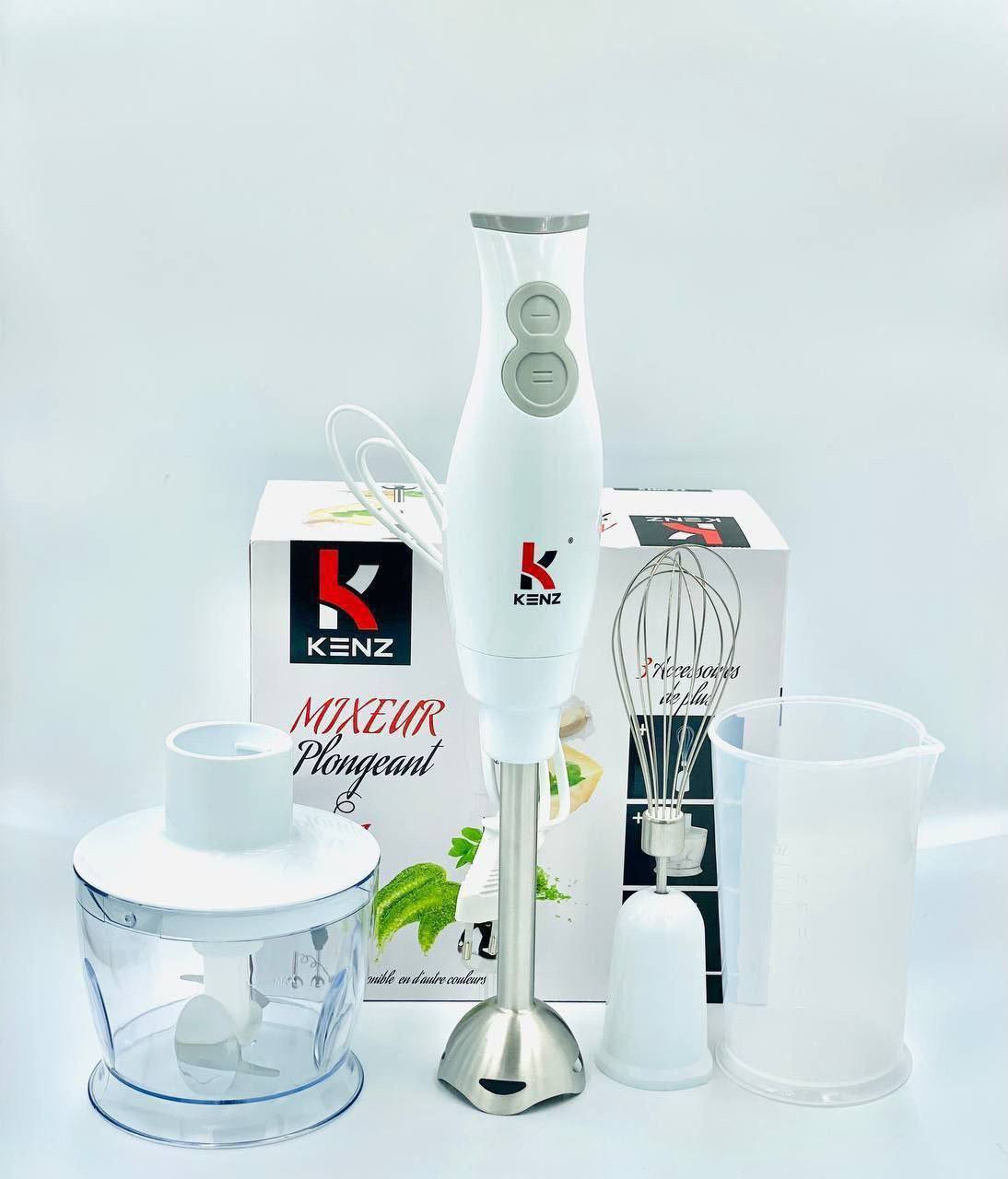 Kenz Mixeur plongeant 4 en 1 DV-3915 200W