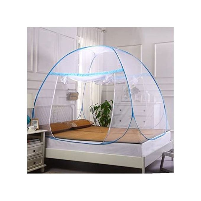tente Moustiquaire dôme pop-up pliable Anti-moustiques Pour Lit 2 places