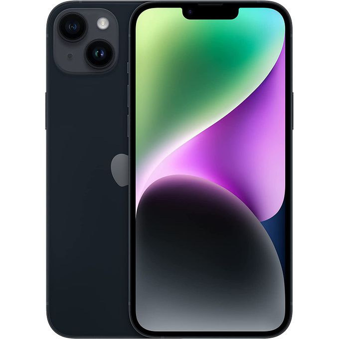 Apple iPhone 14 128GB Minuit 6,1" Midnight A15 IOS Mode Action & SOS 6Gb RAM Garantie