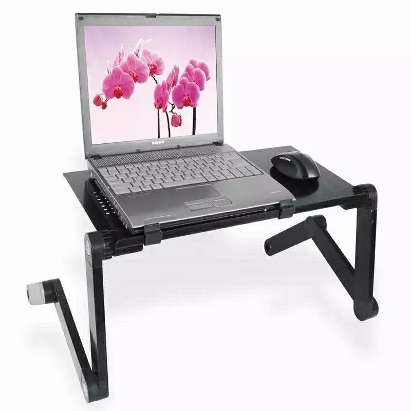 Table Laptop Ajustable T8 Avec Ventilation De Refroidissement